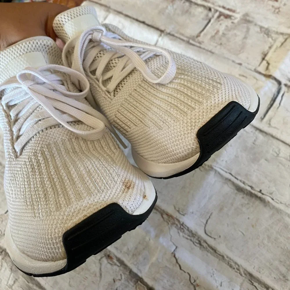 Adidas White Swift Run Sneakers